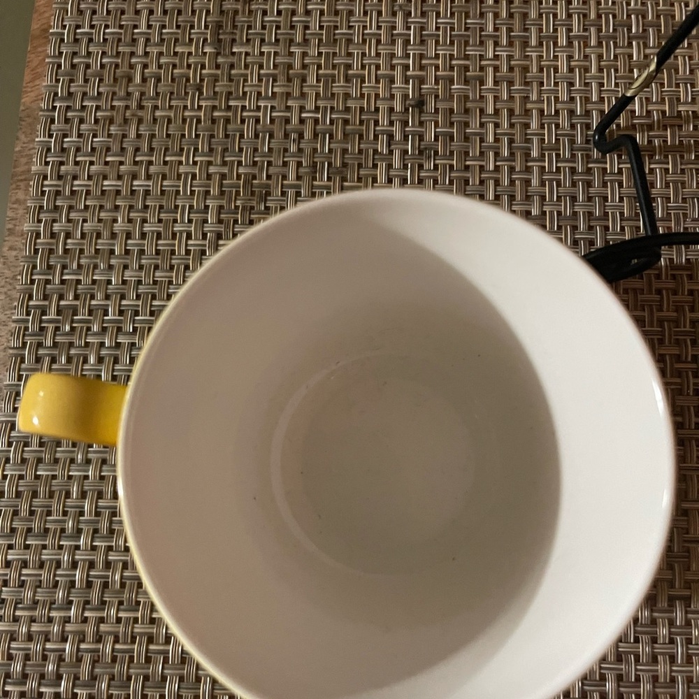 NEW Villeroy & Boch Wonderful World Tea Cup & Saucer Yellow - Picture 5 of 7
